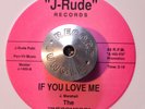 SWEET SOUL 45 - THE INFORMERS - IF YOU LOVE /HARD WAY TO GO ME RePro WHITE HEAR