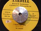 DOO WOP 45 - THE JAGUARS - I WANTED YOU /ROCK, IT, DAVY, ROCK IT AARDELL HEAR