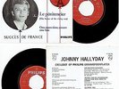 JOHNNY HALLYDAY LE PENITENCIER RARE 45 TOURS VINYL HOLLANDAIS PAYS-BAS HOLLAND
