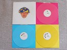 Pet Shop Boys Very Relentless 3 x 12 inch coloured Promo Vinyl DF118 1993