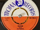 The Pyramids - Telstar / Feel All Right. Trojan 45 Skinhead Reggae Ska VG