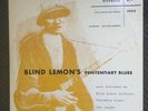 Blind Lemon Jefferson LP  Penitentiary Blues 10