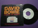 DAVID BOWIE Ashes To RARE SPAIN PROM0 45 1990 Sticker Tour Dates  NO NUMBERED