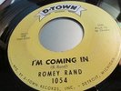 ROMEY RAND DET POPCORN NORTHERN SOUL D-TOWN LBL I'M COMING IN/SAY YOU'RE MINE