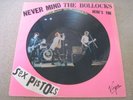 SEX PISTOLS Never Mind The Bollocks 1978 VIRGIN  PICTURE DISC  superb EX+