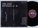 JAZZ MESSAGE Various Artists SAVOY 12064 LP mono