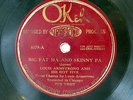 LOUIS ARMSTRONG-BIG FAT MA & SKINNY PA /SWEET LITTLE PAPA ON OKEH JAZZ 78RPM
