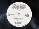 THE HORNETS-LONESOME BABY /I CAN'T BELIEVE ON STATES DOO WOP SOUL R&B 78RPM-