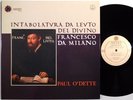 PAUL O'DETTE Intabolatvra Da Levto... ASTREE LP AS 101 NM