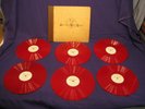 American Bird Songs Book (6) six 78 rpm records / red vinyl / complete / Tested