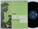 THELONIOUS MONK & SONNY ROLLINS Work  PRESTIGE LP VG+ mono