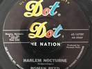 * ROMAN REED Harlem Nocturne/Our Special Day RARE  POPCORN DEEP SOUL Dot 45 HEAR