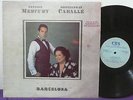 FREDDIE MERCURY Barcelona LP   RARE ZIMBABWE PRESSING  CBS QUEEN