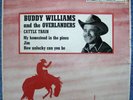 BUDDY WILLIAMS & The Overlanders- EP- CATTLE TRAIN- 1966 OZ Country- VERY RARE