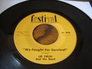 Lee Fields Northern Soul 45 on Festival 