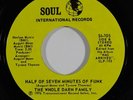 Funk 45 WHOLE DARN FAMILY Half Of Seven Minutes Of Funk on Soul International NM