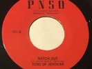 SONS OF JEHOVAH Watch Out 45 PNSO Memphis black gospel hear