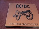 AC/DC FOR THOSE ABOUT TO ROCK WE SALUTE YOU LP SEALED NOT A REISSUE NO B/C