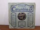 DISQUE VINYLE 78T COLUMBIA J'AI DEUX AMOURS LA PETITE TONKINOISE JOSEPHINE BAKER