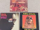 3 X Stevie Wonder Vinyl LP Albums Records Music Of My Mind Hotter Than July