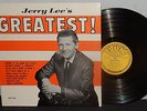 JERRY LEE LEWIS 1961 ORIGINAL SUN  LP GREATEST  VG+ HEAVY GAUGE VINYL NR VPI
