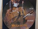 Megadeth So far so good - LP vinyl Picture disc - Metallica Kreator Tankard ACDC