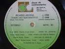 ? ORIGINAL LP GUATEMALA DIDECA ?RICARDO ARJONA? VERBO NO SUSTANTIVO 1988