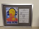 Snow Patrol Hand Signed/Autographed Songsheet with a Photograph with COA