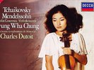 DECCA SXDL 7558 - CHUNG - TCHAIKOVSKY & MENDELSSOHN - VIOLIN CONCERTOS DUTOIT NM