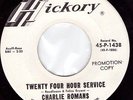 Northern Soul USA Original - Charlie Romans - Twenty Four Hour Service  ?Hear?
