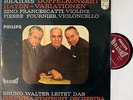 Francescatti+Fournier+Walter. Brahms (Double concerto, etc) Philips Hi-Fi stereo