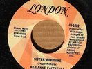 MARIANNE FAITHFULL SISTER MORPHINE/ SOMETHING NM UNPLAYED 1969 DJ PROMO 7