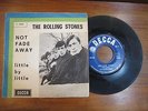 45 GIRI-7''ROLLING STONES-NOT FADE AWAY-LITTLE BY LITTLE-DECCA1964-ITALY-F 11845