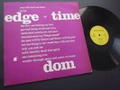 DOM – EDGE OF TIME / ORIG MELOCORD LP  GERMAN SPACE ACID KRAUTROCK