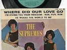 THE SUPREMES where did our love go EP rare FRENCH tamla motown NORTHERN SOUL ?