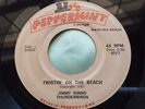 Hear Rare Rockabilly 45 : Jimmy Simms Thunderbirds   Twistin On The Beach   8527