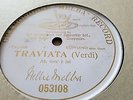 NELLIE MELBA VERDI TRAVIATA AH, FORS E LUI GRAMOPHONE MELBA 053108