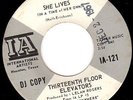 13th FLOOR ELEVATORS - SHE LIVES & BABY BLUE on IA - HEAR TEXAS PSYCH GARAGE 45