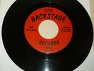 LOUISVILLE GARAGE BAND 45 RPM RECORD - THE SULTANS - BACKSTAGE 1102