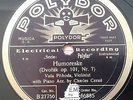 T787 VASA PRIHODA DVORAK & TCHAIKOVSKY VIOLIN RECITAL 78 RPM POLYDOR