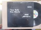 JOE JONES LP '61 ROULETTE YOU TALK TOO MUCH STEREO NEW ORLEANS VOCALS VG++ VINYL