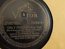 Tommy Dorsey - 78rpm single 10-inch – VICTOR #26666 Only Forever