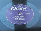 GENE VINCENT   UK  1956   CAPITOL 78  BE-BOP-A-HULA   /   WOMAN LOVE