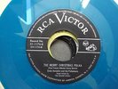 ERNIE BENEDICT  & POLKATEERS Merry Christmas Polka RCA BLUE WAX 1176 EX