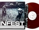 Infest - Slave US LP 1997 + Insert, Red Transparent Vinyl //2