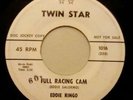 Rockabilly EDDIE RINGO Full Racing Cam/Teardrops On My Letter 45rpm DJ Twin Star