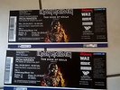 Iron Maiden 2 Tickets concert Oberhausen