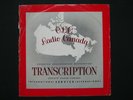 CBC Radio Canada Transcription Glenn Gould Montreal String Quartet Brahms
