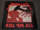 Kill 'Em All Metallica RARE Original 1st Press Megaforce Silver Labels NM Vinyl