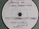 JAZZ GENE KARDOS ORCH  SIOUX CITY SUE TEST PRESSING MATRIX No.701203 ONE SIDED
